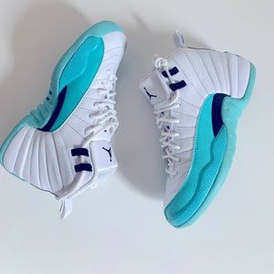 all blue jordan 12